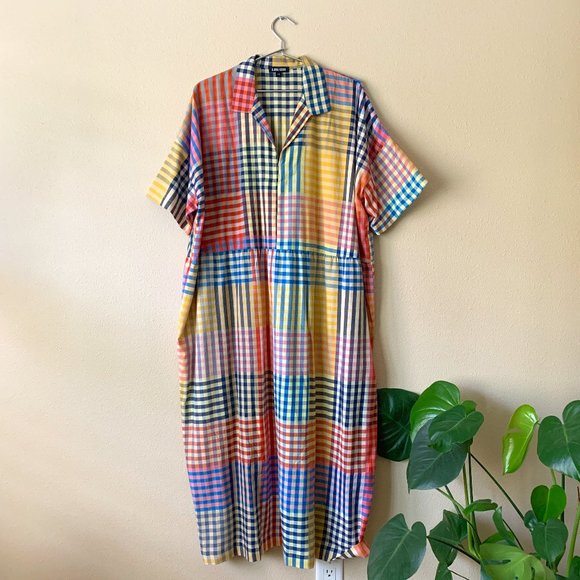 Ilana Kohn Dresses & Skirts - ilana kohn kimbo dress in picnic plaid / sz- 1X / orig $311